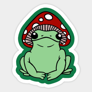 Mushie frog Sticker